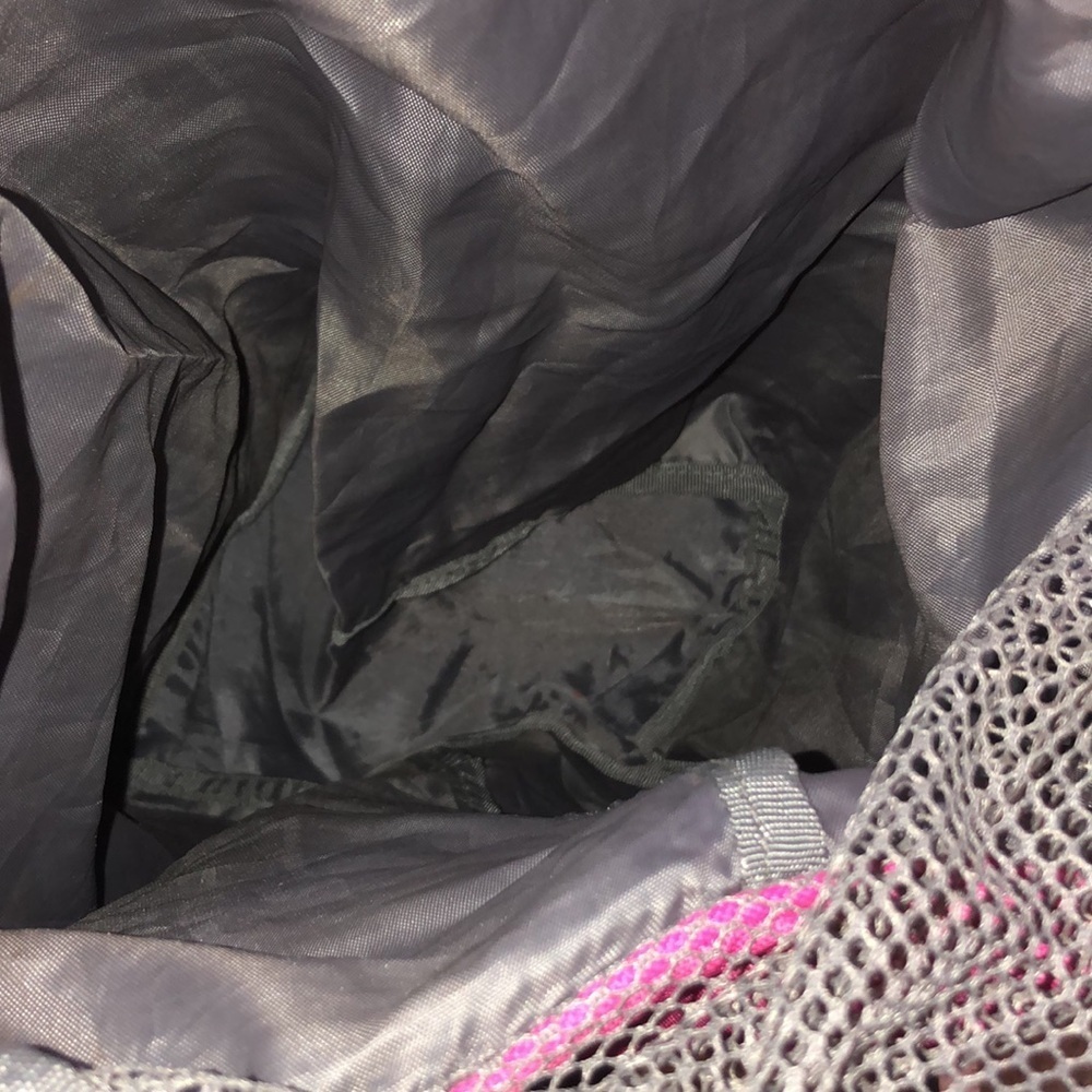 Thirty one duffel bag polka dot travel bag large thirty one bag pink and gray - Picture 15 of 15